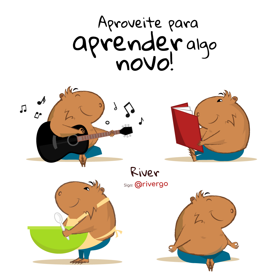 Aproveite para aprender algo novo!