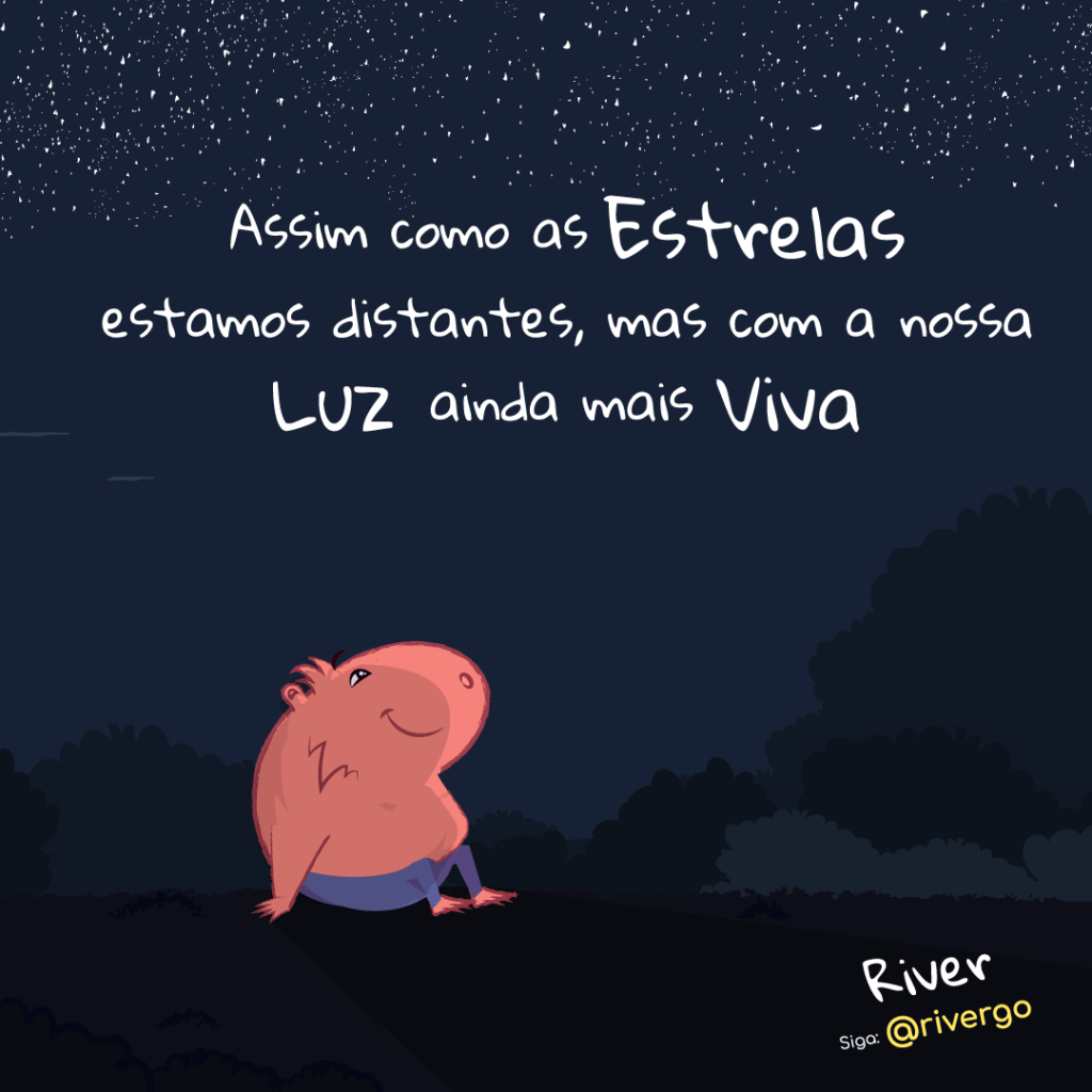 Mesmo com a distância, mantenha a sua luz&nbsp;viva