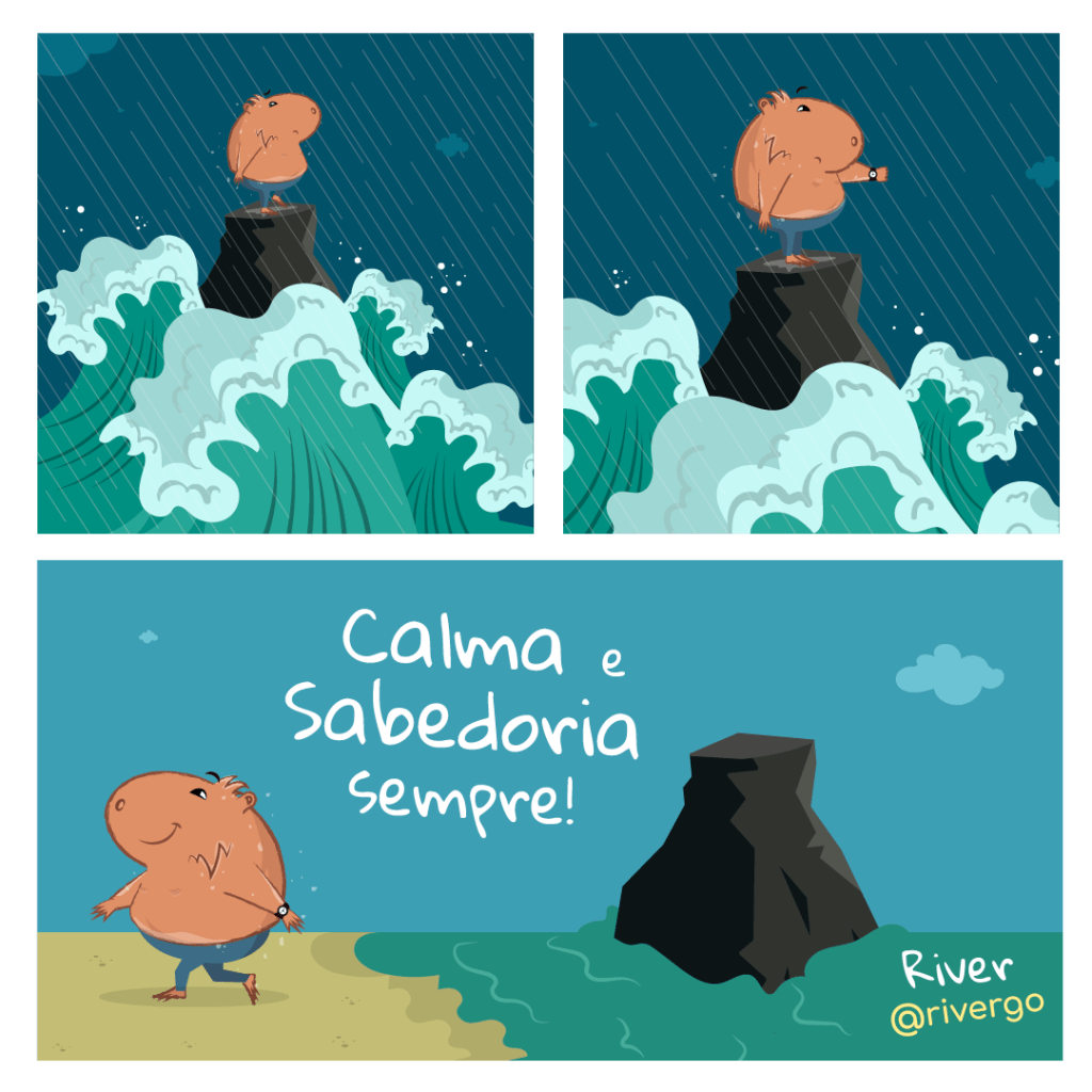 Calma e Sabedoria&nbsp;sempre!