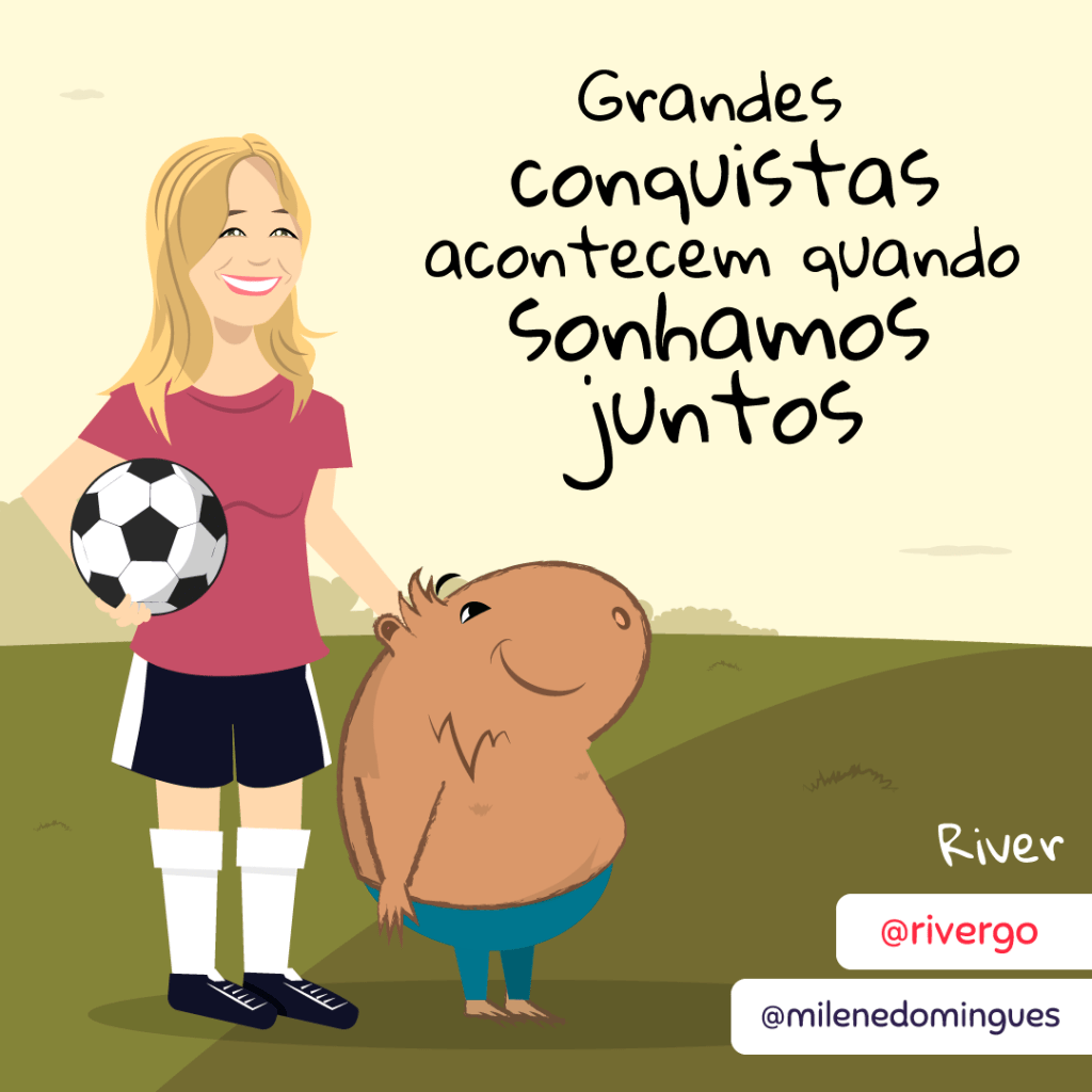 Grandes conquistas acontecem quando sonhamos&nbsp;juntos