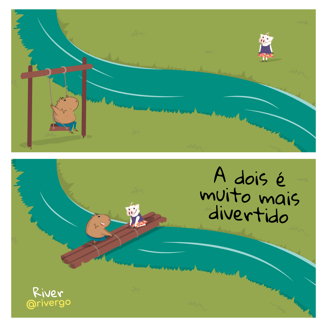 A dois é muito mais divertido