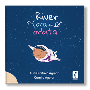 Um livro para todos aqueles que em algum momento já se sentiram fora de órbita. Com belas ilustrações e frases inspiradoras, River Fora de Órbita convida você para embarcar em uma jornada pelo espaço, desbravar as estrelas, refletir e conhecer o maior de todos os universos: aquele que existe dentro de nós.