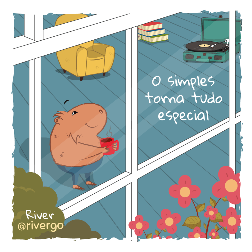 O simples torna tudo especial&nbsp;🌿☕🎶