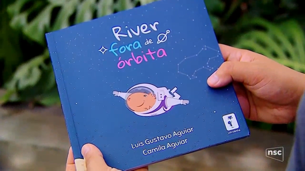 Matéria com os autores do livro infantil: River Fora de Órbita – Educação&nbsp;emocional