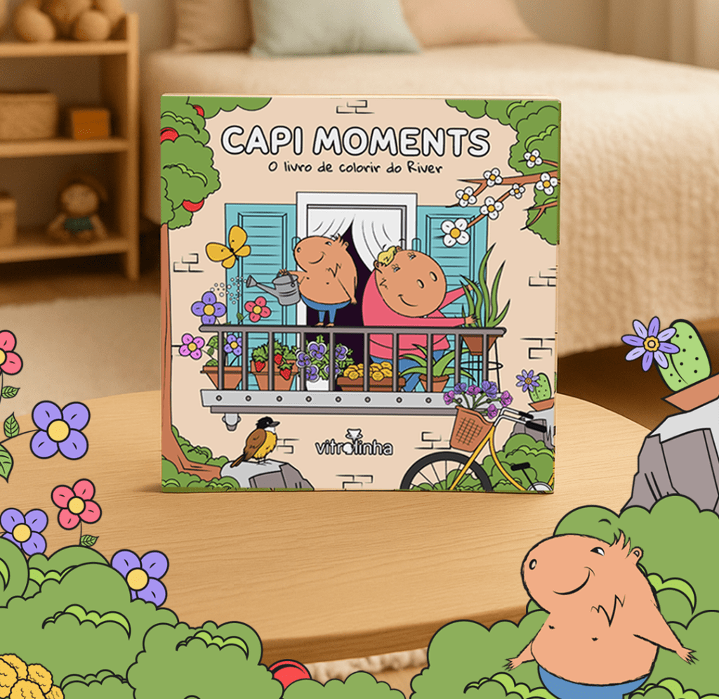 Capi Moments – O livro de colorir do&nbsp;River